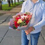 Букет небольшой собранный с душой