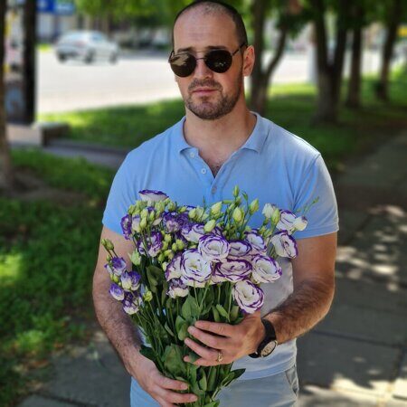 Эустомы ( Лизиантусы) фиолетовые