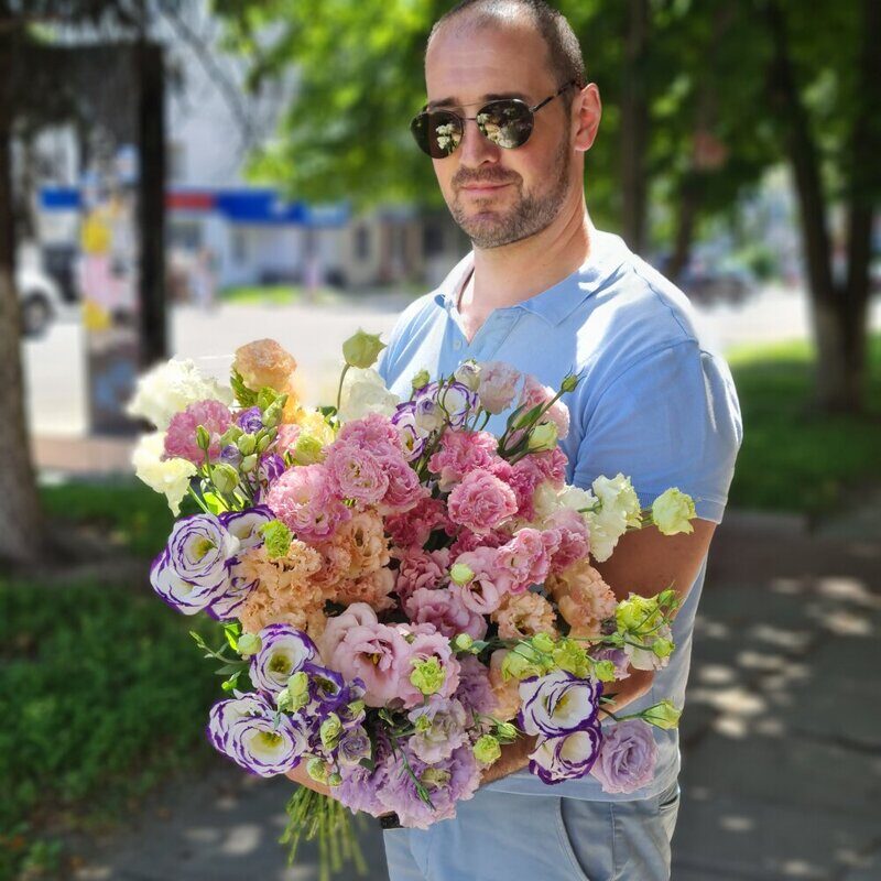 Эустомы ( Лизиантусы) разноцветные (микс)