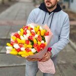 Букет Сальена (71 тюльпан)