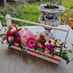 Ящик-горизонт розово-малиновый
