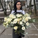 Букет Белый и воздушный ( без упаковки )