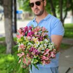 Альстромерии микс (нежные)