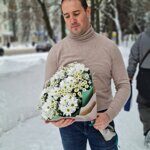 Букет "Ромашки в ромашках"