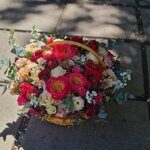 Большая цветочная корзина "Невероятная"