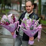 Букет из 7 ароматных маттиол