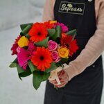 Букет с герберами "Елена"