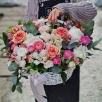 Корзина цветов "Джульета"